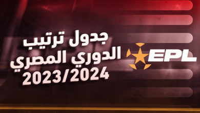 ترتيب الدوري المصري